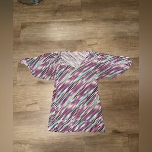 Lux Multicolor Striped Blouse